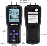DANOPLUS DP-103 Digital Gas Pressure Manometer Gauge HVAC Air Pressure Meter view 4