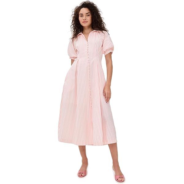 knee length dresses for ladies Stripe Maxi Dress, Multi – Monkee's of the West End