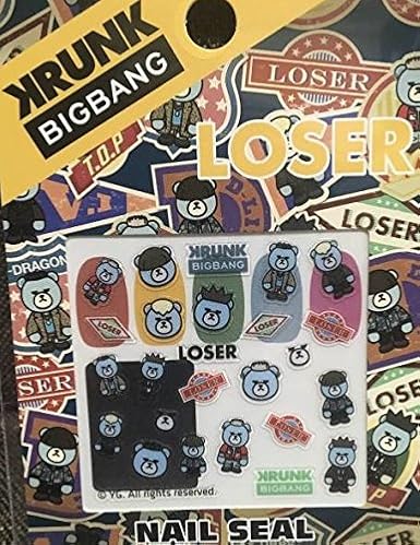 Amazon Co Jp Bigbang Krunk ネイルシール Loser ホビー 通販