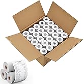 MBLABEL Thermal Receipt Paper Rolls, 2 1/4'' x 85' Thermal Paper, POS Cash Register Paper Roll (50 Rolls)