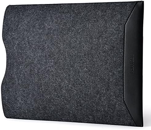 15 Inch to 15.6 Inch Laptop Sleeve for MacBook Pro Carrying Case, BLACK/Dark Gray