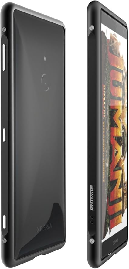 Amazon Co Jp Sony Xperia Xz2 Sword アルミバンパー ケース ストラップホール付 ソニー エクスペリア Xz プレミアム メタル アルミバンパー Sony Xperia Xz2 ブラック 家電 カメラ