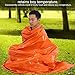 VGEBY Emergency Sleeping Bag, Waterproof Thermal Reflective Foldable Survival Blanket Tent Camping Bagthumb 4
