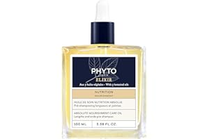 Phyto ELIXIR Pre Shampoo Hair Oil 100ml - Pre Wash Nourishment with 7 Botanical Oils - Absolute Care Oil for Regenerating Dry