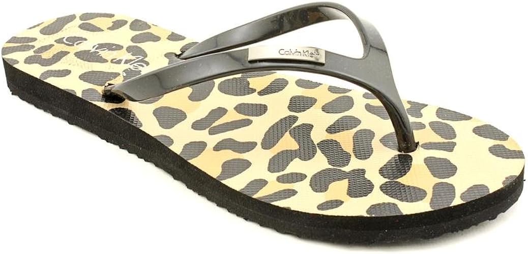 calvin klein rubber slides