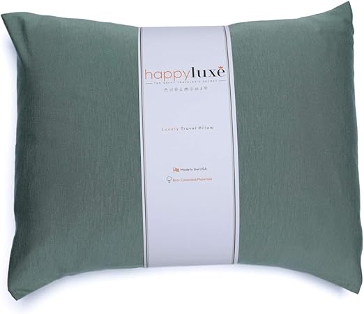 Amazon Com Happyluxe Odyssey Traveling Pillow Eco Friendly This