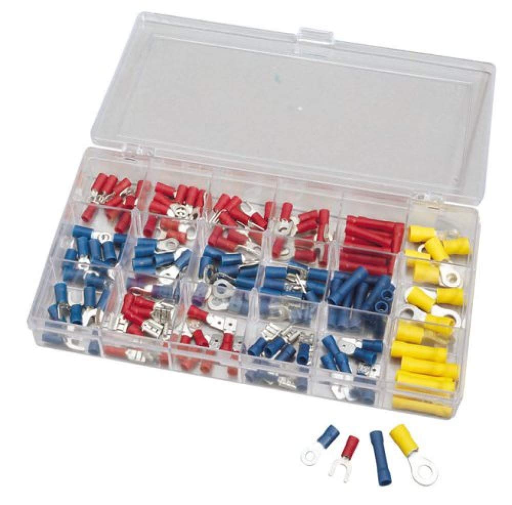 Draper 18160 Insulated Terminal Assortment, 150 Pcs