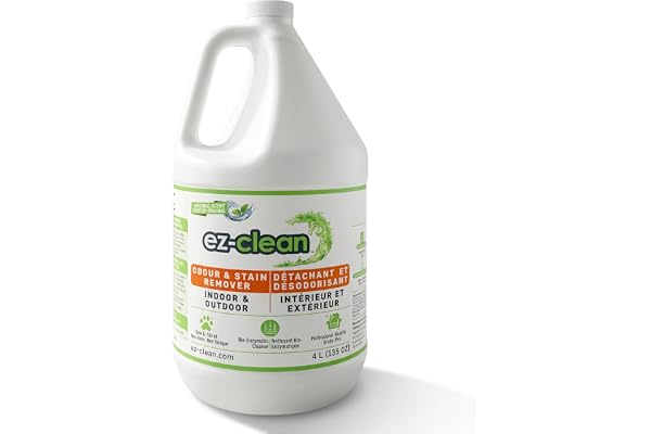 ez-clean Advanced Odor Remover- Highly Concentrated Bio Enzyme - Pet Odor Eliminator for Dog, Cat, and Small Animal Urine - I