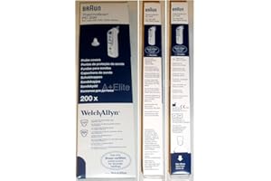 A+ELITE MEDICAL Welch Allyn Thermoscan PRO 6000 Ear Thermometer Probe Covers 200/BX