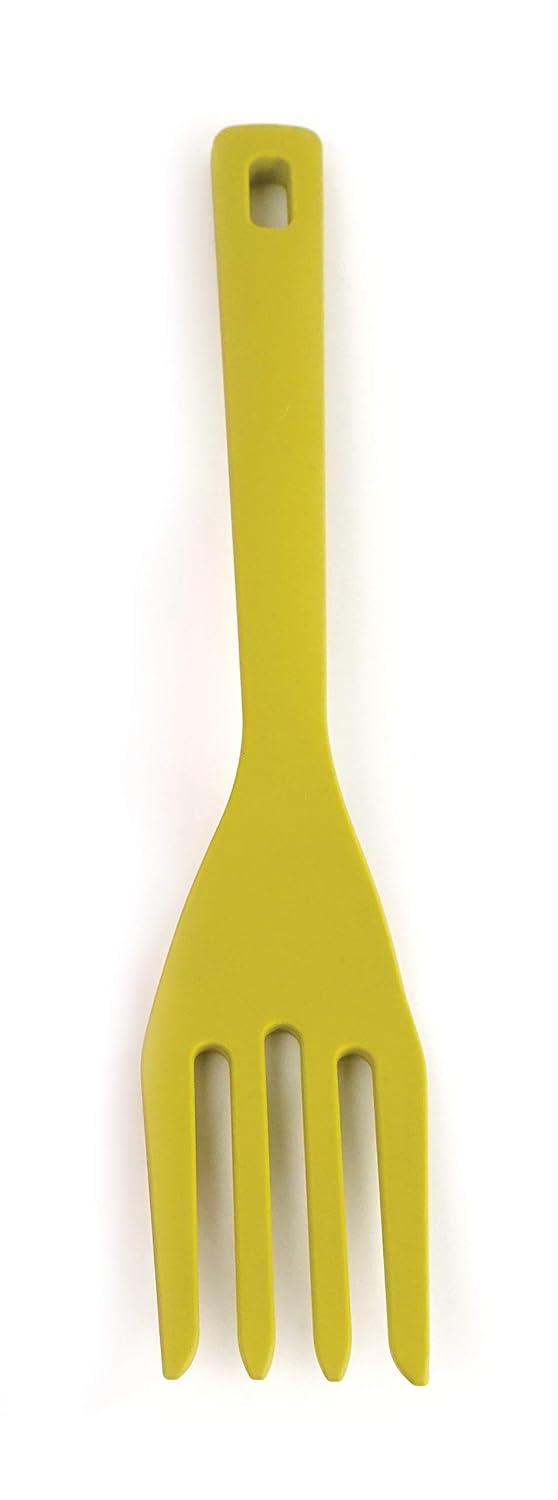RSVP International Silicone Flexible Fork, Kitchen, One Size, Green Amazon.co.uk Kitchen & Home