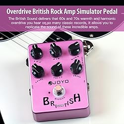 JOYO Overdrive British Rock Amp Simulator Pedal