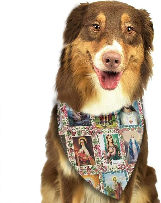 saints dog bandana
