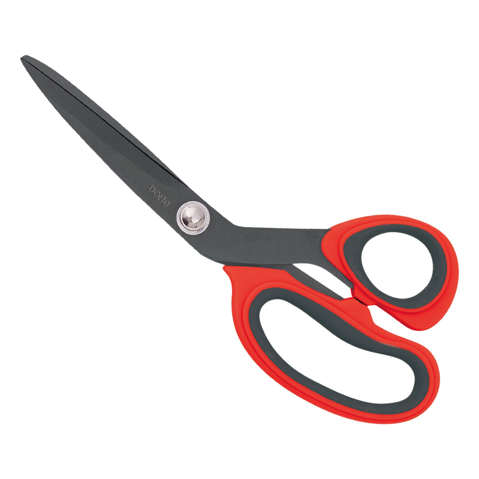 Dohe Ergonomic Anti-Adhesive Scissors 205 mm Red/Grey
