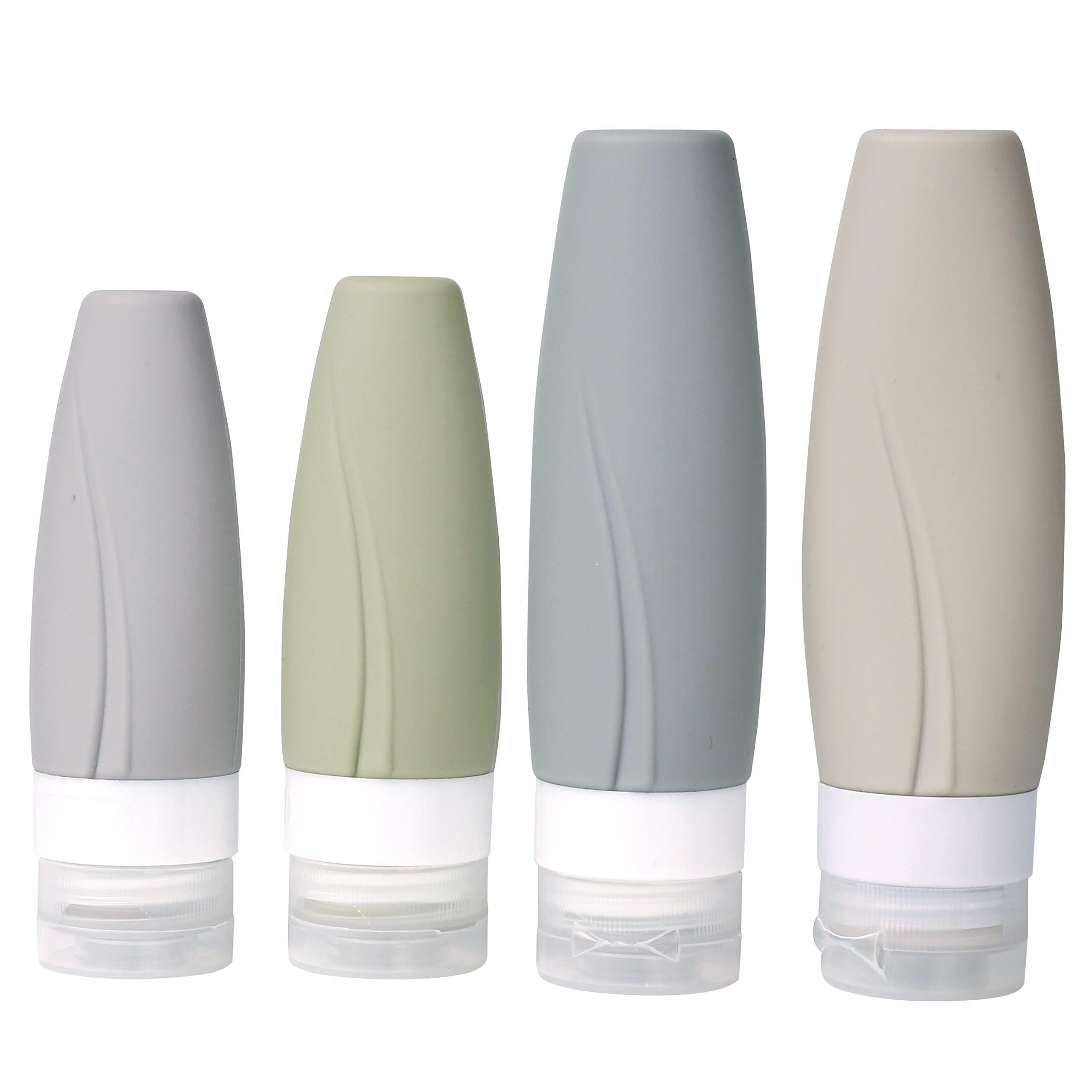 YFLife Travel Bottles for Toiletries, Travel Containers for Toiletries, Travel Size Bottles,TSA Approved Leak Proof Refillable Empty Silicone Travel Bottles,Travel Liquid Bottles