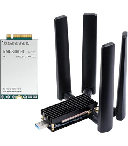 Thinkpad用 RM520N-GL 5Gモデムとアンテナ Amazon.com: TUOPUONE 5G DONGLE Module, Contains RM520N-GL 5G