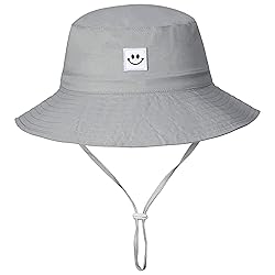Infant Sun Hat Beach Bucket hat for Girls 0-6