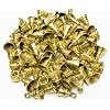AzKrafts-Vintage-Style-Indian-Brass-Elephant-Cow-Camel-Bells-Lot-Of-12-Pcs-16Ht-400Gm