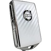 GTWBWRGY Car Key Fob Cover Shell for Volvo S60 S90 XC40 XC60 XC90 V60 V90 Gift for Man Women (White)
