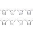 Flange Insert 17/19mm 8PCS Compatible with 24mm Flange/Shield of Most Pumps,Suitable for Momcozy/Medela/Spectra/TSRETE/Paruu Wearable Breast Pump,Reduce 24mm Tunnel Down to Correct Size,4pc/Size