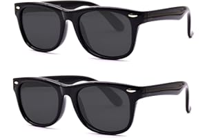 JUSLINK Toddler Sunglasses, Flexible Polarized Kids Sunglasses for Girls Boys and Baby Age 2 to 10