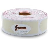Hammer Roll of 1" White Bowlers Fitting Tape - 250 Pieces