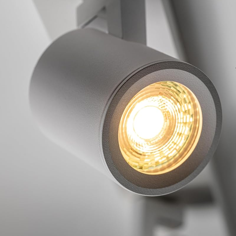 - Lampada da soffitto VENETO | Illuminazione moderna per uffici, appartamenti e stanze | Lampada da soffitto plafoniere | 2 x GU10 | Rotondo | Bianco