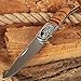 Grand Way Folding Knife - Decorative Pocket Knife for EDC and Outdoor - Classic Blade and Wooden Inlays on Handle FB 0017