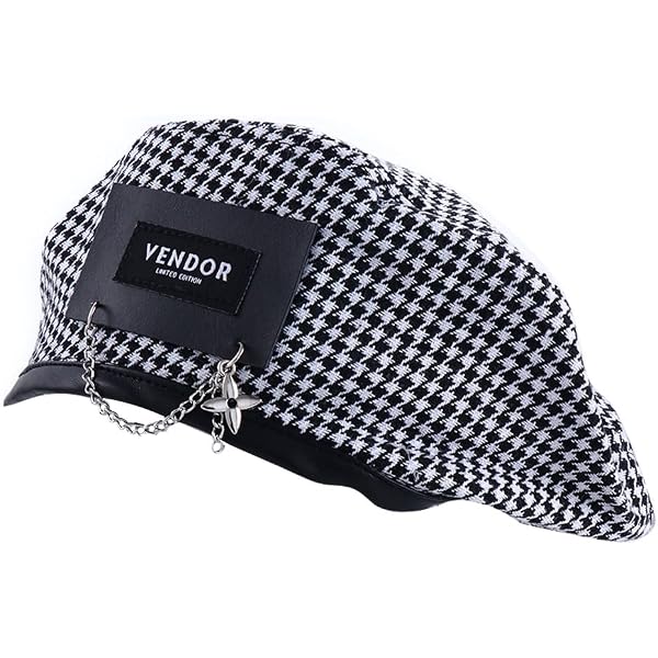 JUENAWMIU Women Winter Classic Beret Hat Newsboy Cap Painter  display picture 1