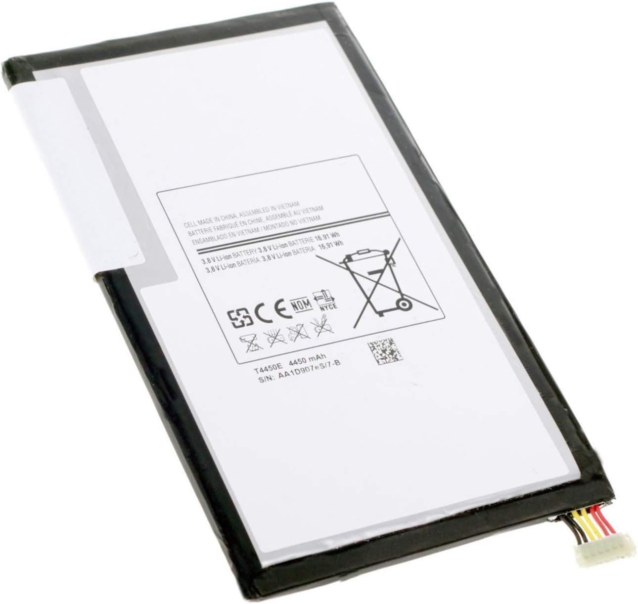Trconelectron Replacement T4450E SP3379D1H Battery for Galaxy Tab 3 8.0" SM-T310, SM-T311 SM-T315 T312 T3110 T311 T315 T4450E - Image 3