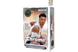 2023/24 Topps Chrome Basketball Trading Card Hanger Pack Box