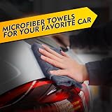 HOMEXCEL Microfiber Cloth 12 Pack 30x30 cm Ultra Absorbent Grey view 3