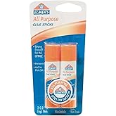 Elmer's All Purpose Glue Sticks, Washable, 6 Grams, 2 Count
