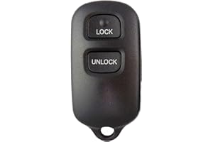 Key Fob Replacement Compatible for Toyota Camry 2000-2006 for Toyota Corolla 2003-2008 Smart Key Car Keyless Entry Remote Con