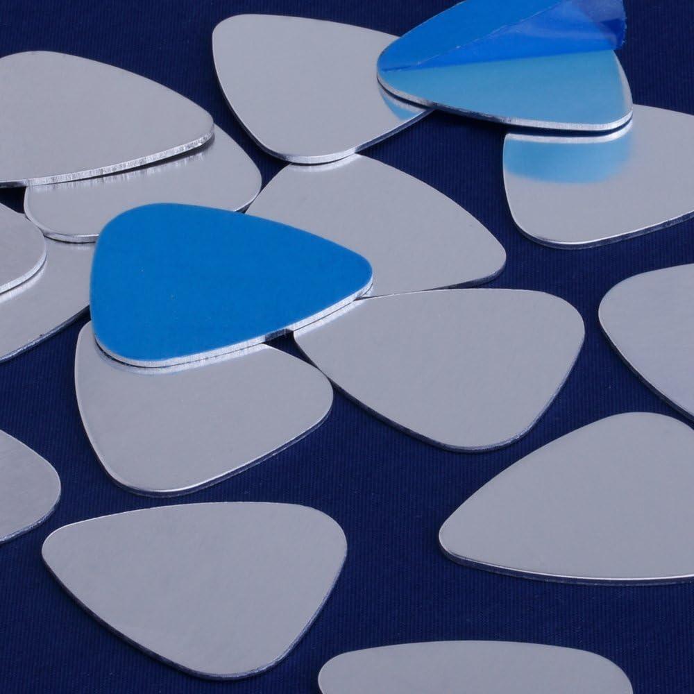 tibetara 1" x1 1/4"(25mmx32mm) aluminum triangle Stamping supplies Metal Blank,for guitar pick,sold 20pcs/lot