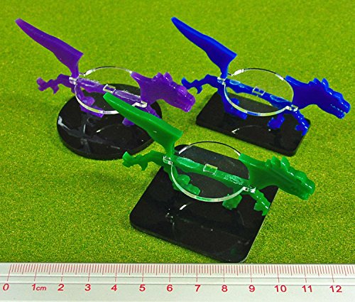 Purple Raptor, Character Mount Marker, 25x50mm Base (1)