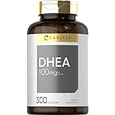 Carlyle DHEA 100mg Supplement | 300 Capsules | for Women and Men | Non-GMO & Gluten Free