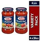 Barilla Pasta Sauce Variety Pack, 24 Ounce, 4 Jars