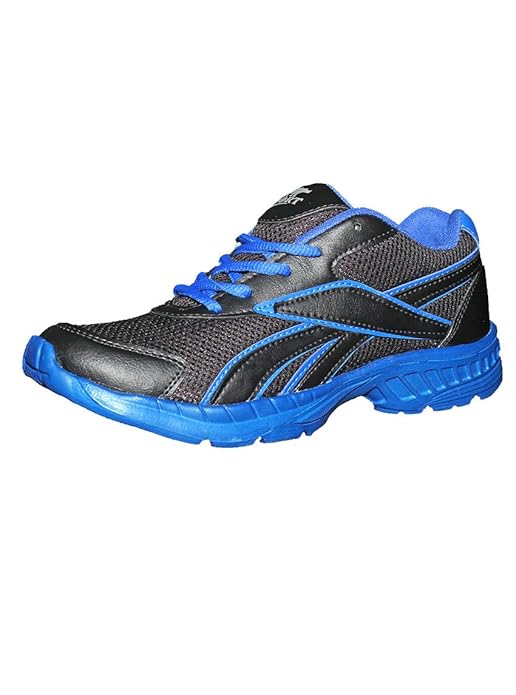 full red sports shoes