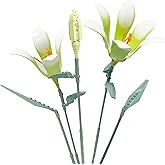 Famiredo Lily Flower Building Kit for Adults, Flower Bouquet Building Block Set, Artificial Flowers Mini Building Bricks for 