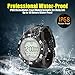 Simptech Sports Smart Digital Watch with Bluetooth Pedometer Waterproof , LED Fitness Running Outdoor Watches