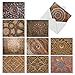 Woodworks' All Occasion Note Cards (Box of 10), Assorted Blank Greeting Cards with Envelopes, Elaborate Wood Carvings Stationery for Weddings, Sympathy, Thank You 4 x 5.12 inch M6459OCB