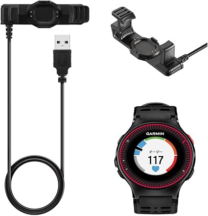 Amazon Maxku Garmin Foreathlete 225j Forerunner 225 充電ケーブル充電器 充電パーツ データ通信 チャージャー 交換品 スマートウォッチアクセサリ 通販