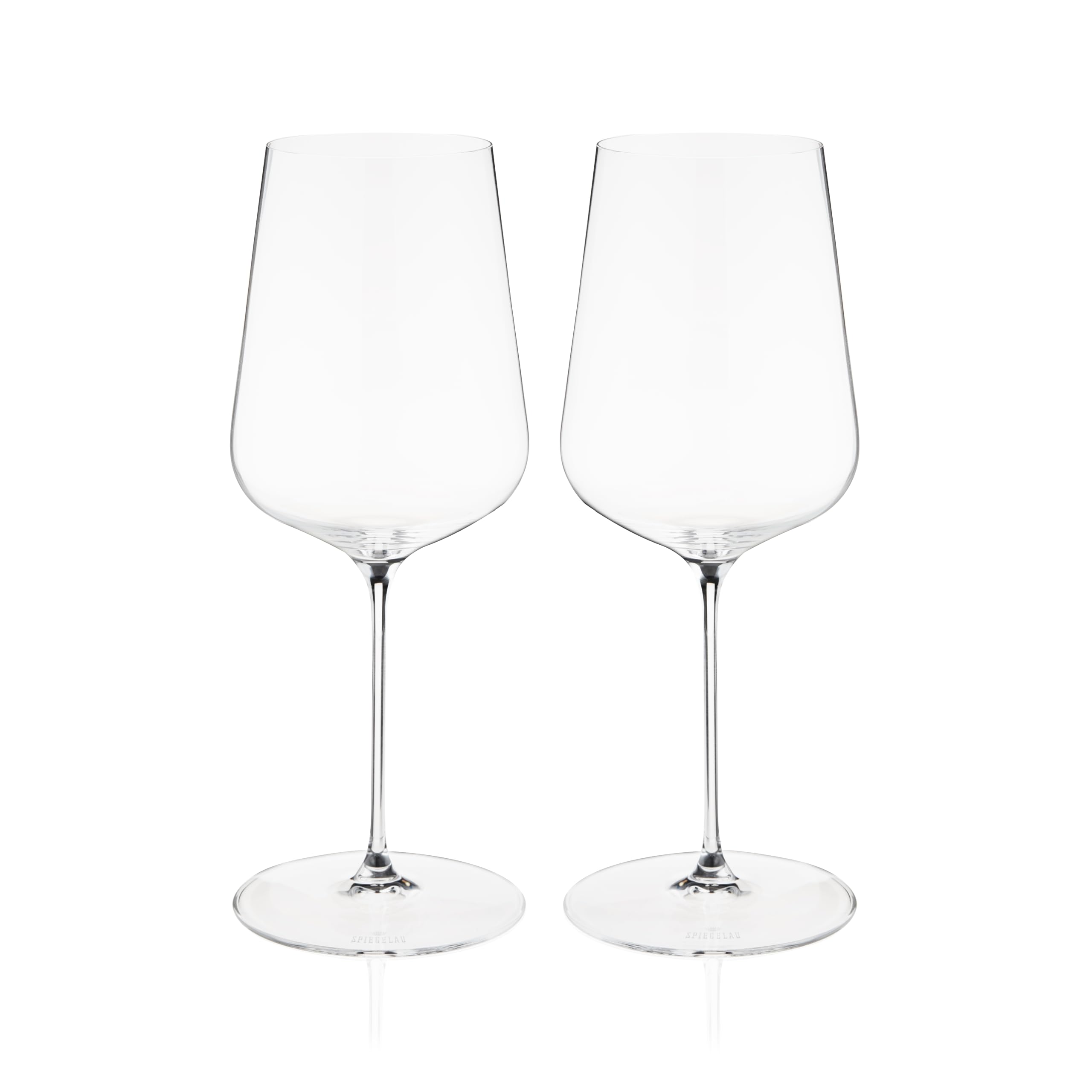 Spiegelau 2 Piece Wine Glass Set, Universal Glasses, Wine Glasses, Crystal Glass, 550 ml, Definition, 1350161