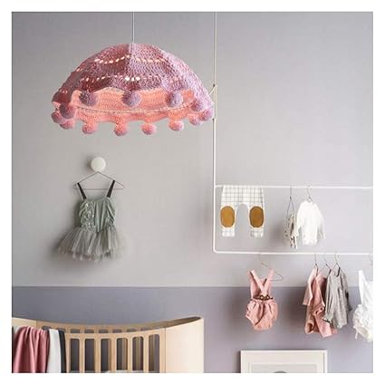 Pendant Lights Children S Room Pendant Light Hand Knitted Woven