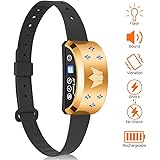 A+ Trainer Anti Bark Collar, Dog No Shock Collar 2018 Upgrade Bark Control Collar Humanely Stops Barking Collar with Multi Modes 7 Adjustable Levels Pet Safe Rechargeable & Rainproof