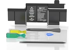 MYIYAE A1502 Battery Replacement, A1582 A1493 Battery for MacBook Pro Retina 13 Inch (Late 2013 Mid-2014 Early 2015 Version) Real Capacity 11.42V 74.9Wh 6559mAh