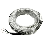 Self‑Regulating Door Heater Cable for Walk‑In Cooler, 232 In, 120V; 3 ‑Wire | 232" heater cable,19.7" lead wire; self‑regulating; 120V 3‑wire circuit; UL &amp; CSA Certified;Walk‑in Freezer Parts