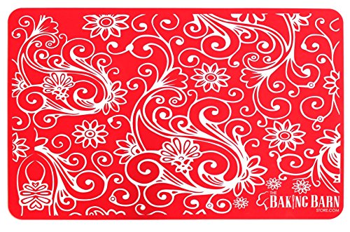 Best Silicone Baking Mat! Premium, Nonstick, Easy Clean Baking Sheet Liner! 500F Temperature; Biggest at 17 3/4 
