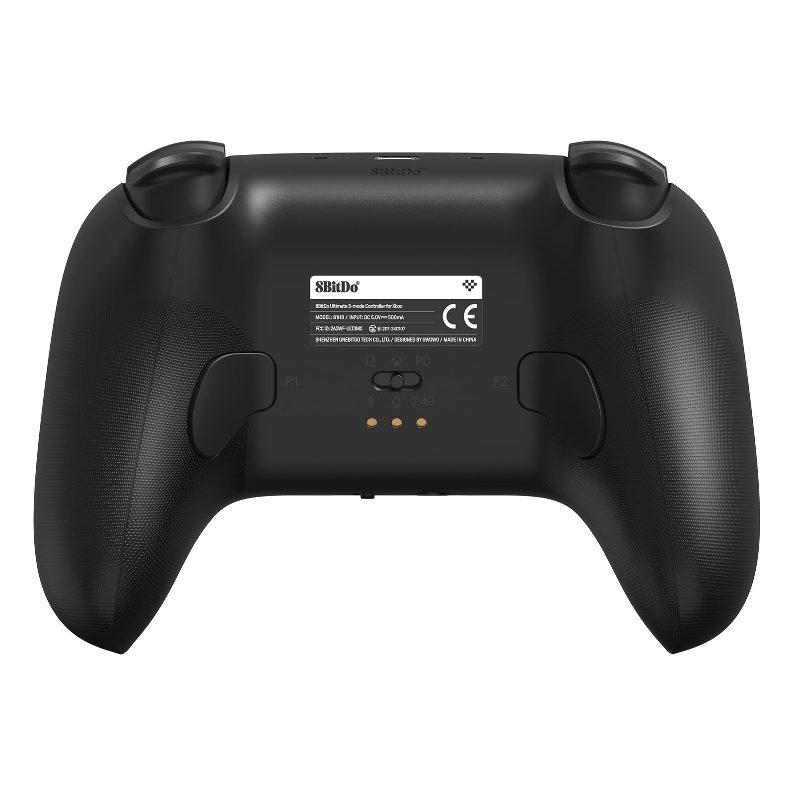 8Bitdo Ultimate 3-Mode Controller, Hall Effect Joysticks, Pro Back Buttons, Wired Only for Xbox Series X|S & Xbox One, Compatibility with Apple, Windows & Android, Officially Licensed (Black)