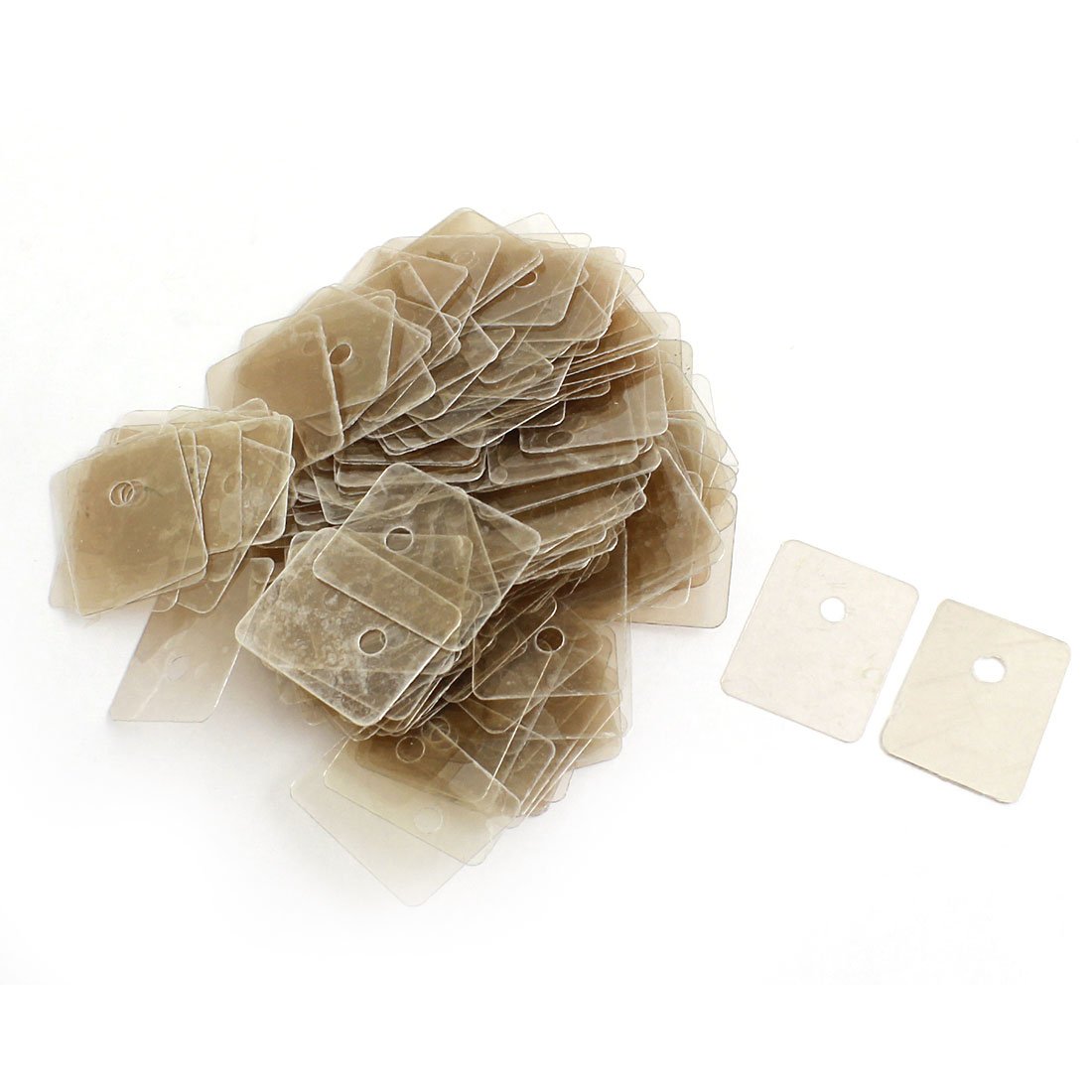 Sourcingmap 200Pcs 20mmx25mmx0.12mm Mica Insulator Sheet Replacement